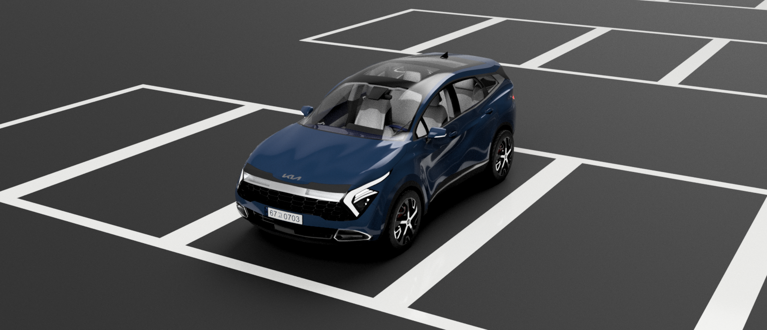 起亚运动混合动力汽车